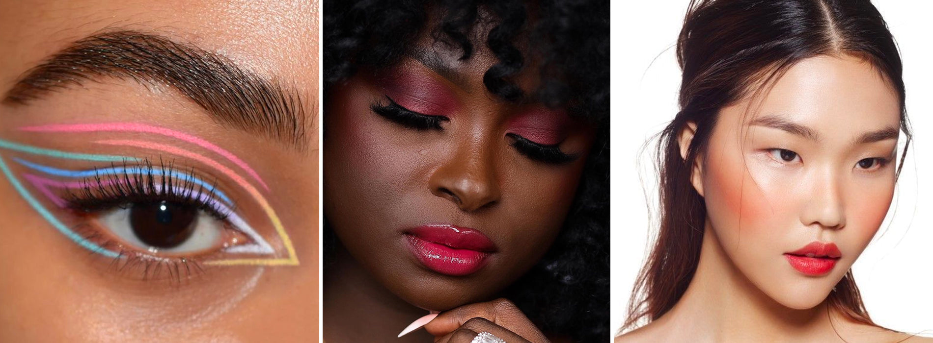Bold and brights makeup