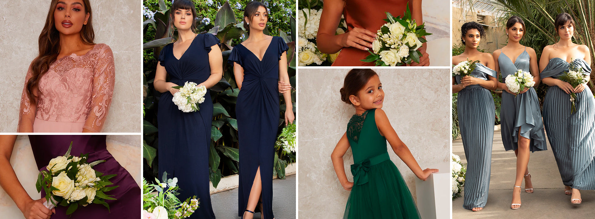 Perfect Match: Picking bridesmaid dresses for all sizes and ages