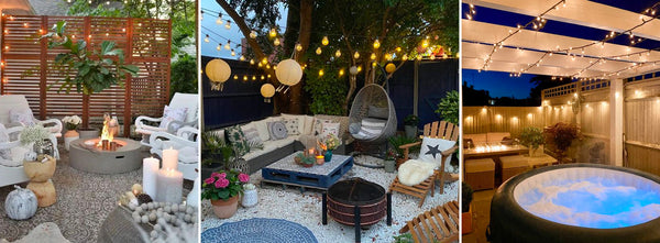 Creating the perfect outdoor environment for summer nights