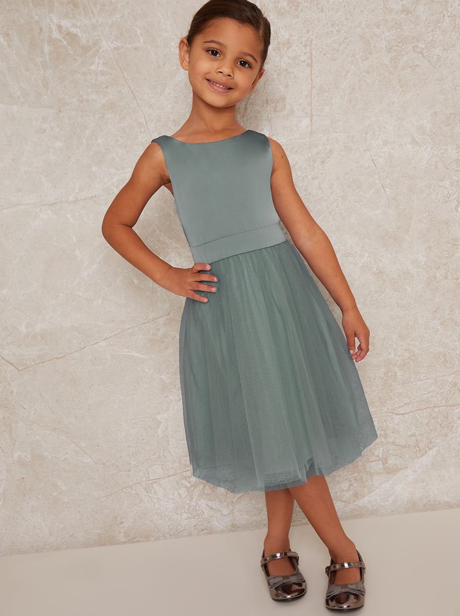 Mint & Dark Green Flower Girl Dresses | Chi Chi London UK Mint & Dark Green Flower Girl Dresses | Chi Chi London UK