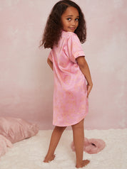 Girls Night Dress in Pink