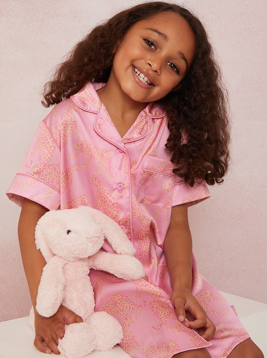 Girls Night Dress in Pink