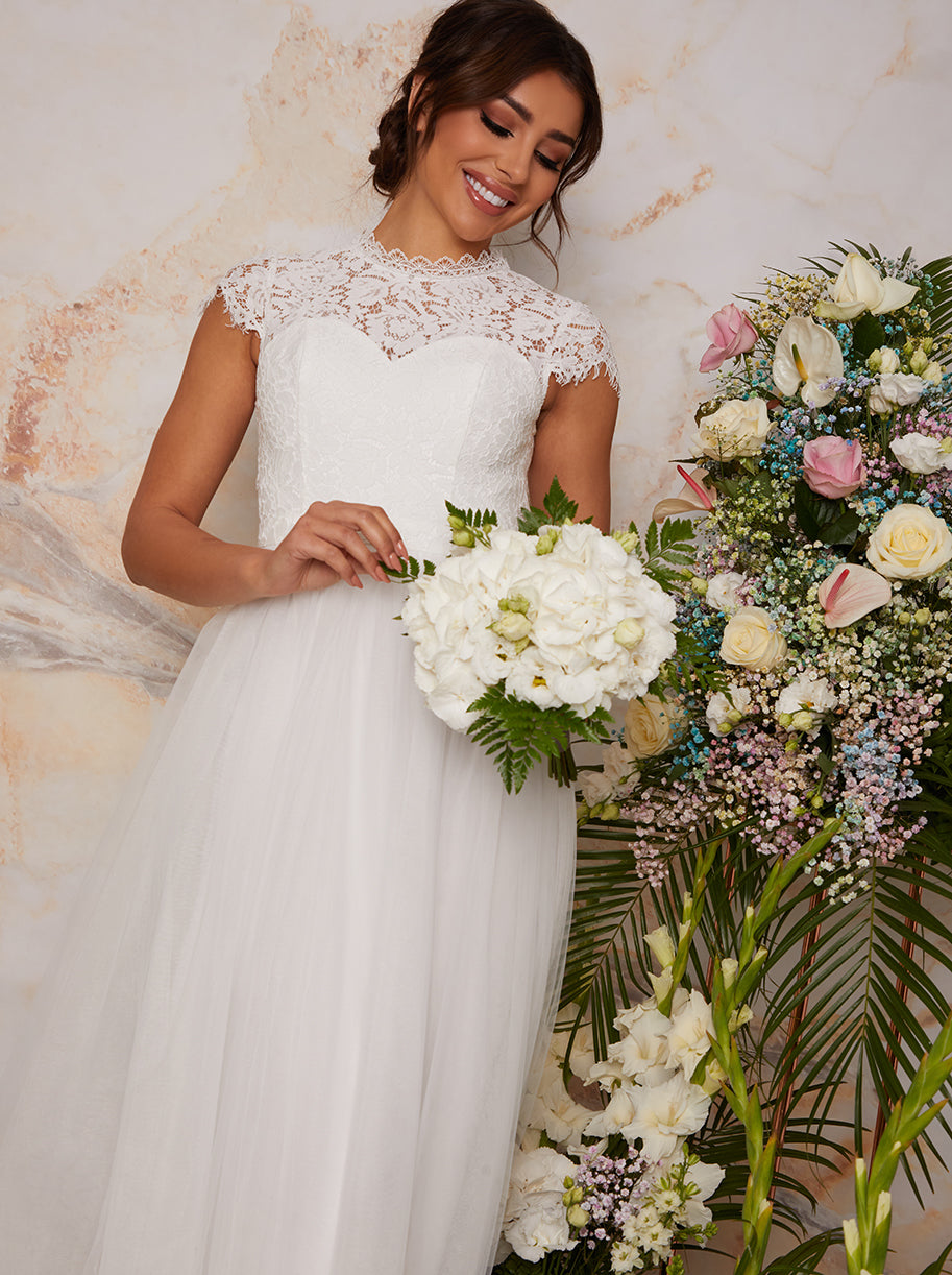 chi chi london white lace dress Chi Chi London Bridal Skater Dress Best Chi Chi London Petite Lace Detail Skater Dress In