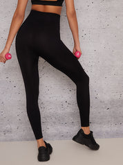 Black High Waist Gym Leggings