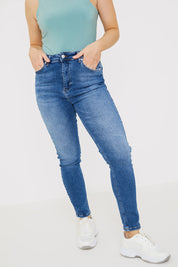 Stretch High Waist Skinny Jeans