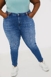 Stretch High Waist Skinny Jeans
