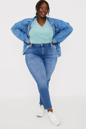 Stretch High Waist Skinny Jeans