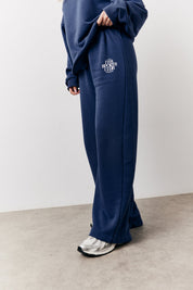 Navy Fits Graphic Straight Leg Co-Ord Jogger