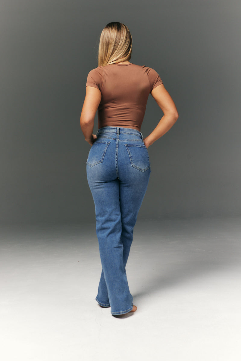 Seamless Scoop Neck Snatched Shapewear Top