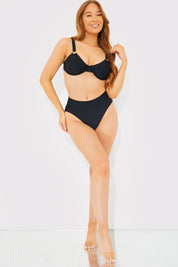 Sculpt And Control High Waist High Leg Bikini Bottom