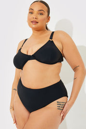 Sculpt And Control High Waist High Leg Bikini Bottom