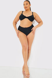 Sculpt And Control High Waist High Leg Bikini Bottom