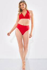 Sculpt And Control High Waist High Leg Bikini Bottom