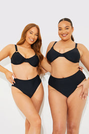 Sculpt Ring Detail Underwire Bikini Top