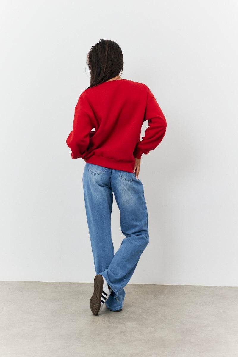 97 Printed Varsity Sweatshirt