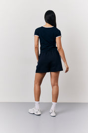 Navy Fits 90's Crew Neck T-Shirt