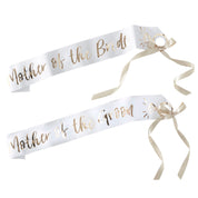 Mother of the Bride and Groom sash- I Do Crew