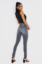 High Waisted Stretch Jegging Jeans