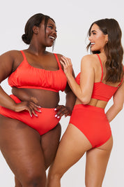 Waistband Detail Bikini Bottom