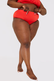 Waistband Detail Bikini Bottom