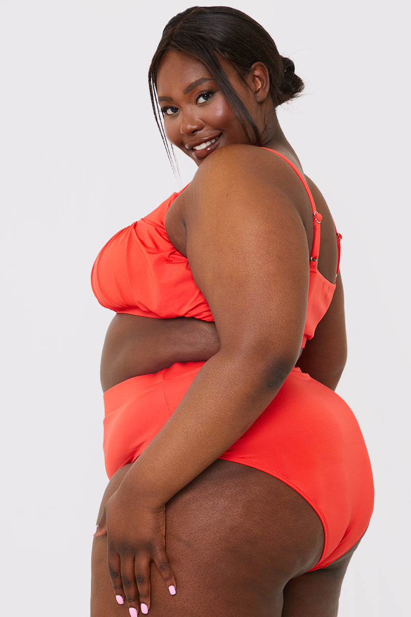 Waistband Detail Bikini Bottom