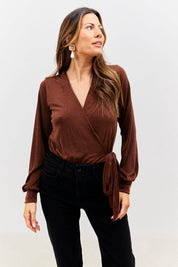 Acetate Slinky Bodysuit