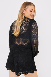Lace Co Ord Shirt