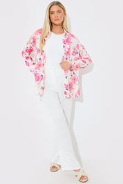 Printed Oversized Co-Ord Shirt