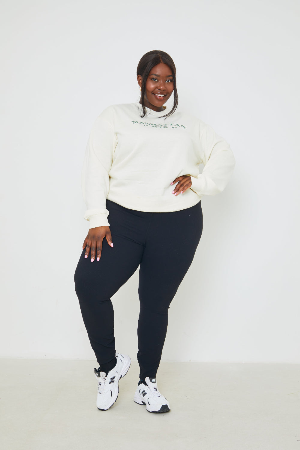 Manhattan Slogan Sweater