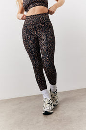 Leopard Print High Waisted Co-Ord Leggings