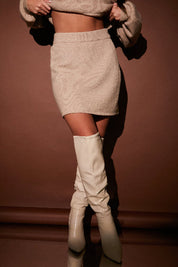 Mini Knit Co-Ord Skirt