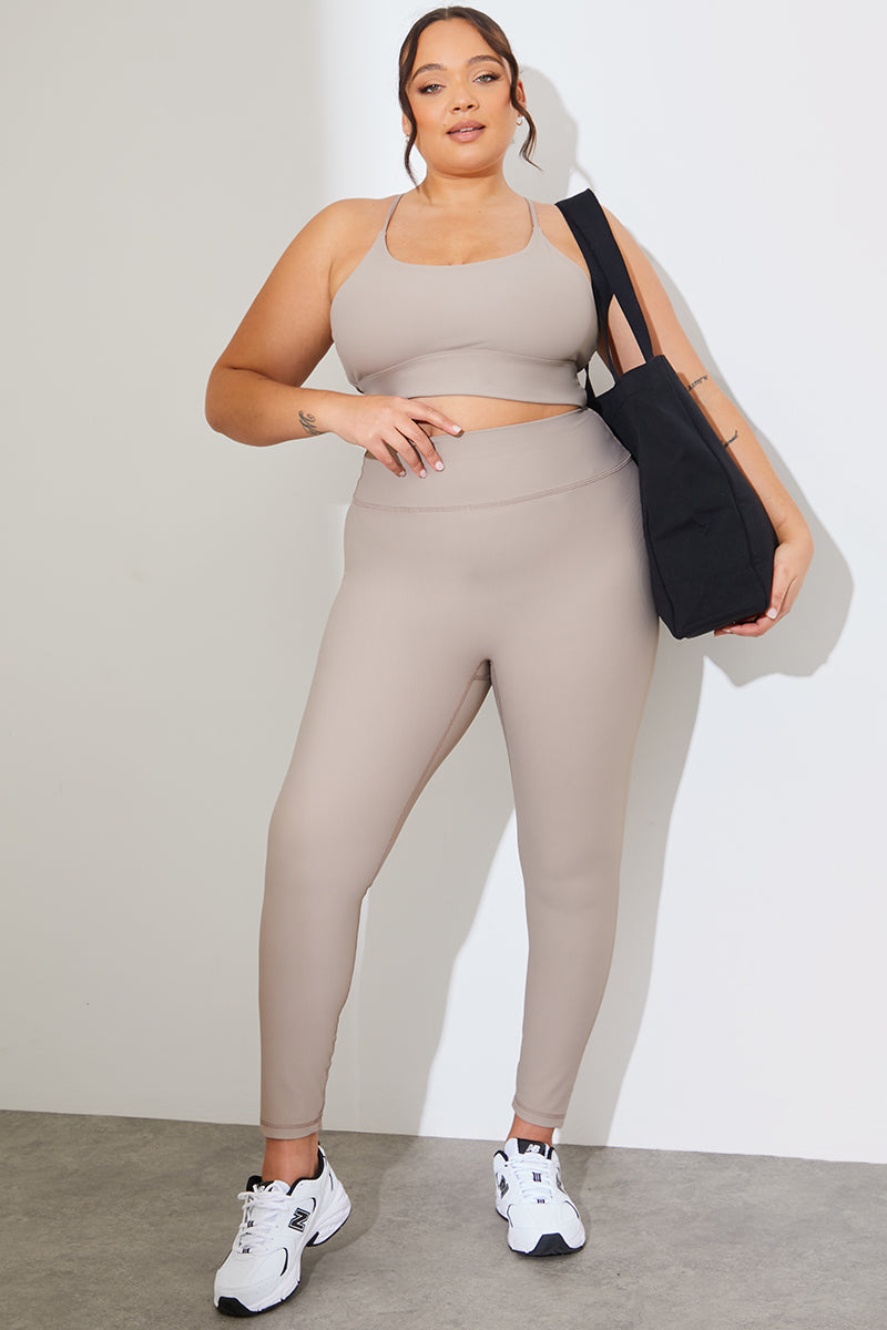 Active Sculpt Ribbed Sports Leggings