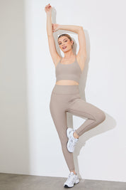 Active Sculpt Ribbed Sports Leggings