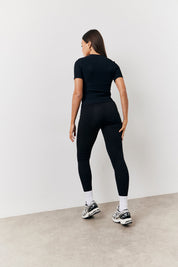 Black 2 Pack Jersey Kickflare and Legging