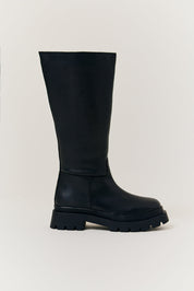 Jess Chunky Heeled High Leg Boot
