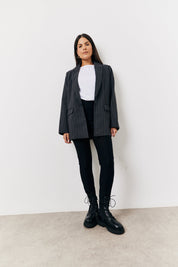 Tailored Pinstripe Co-Ord Blazer