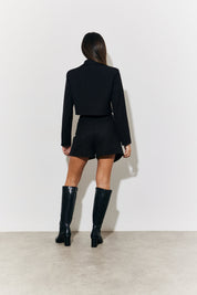 Cropped Tailored Blazer