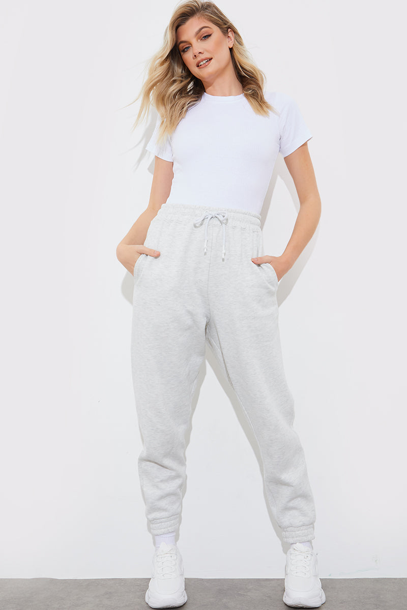 Ribbed Crew Neck Short Sleeve Bodysuit