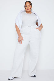 Ribbed Crew Neck Short Sleeve Bodysuit