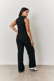 Longline Button Through Waistcoat