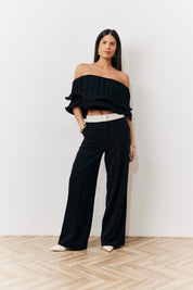 Ultimate Ruffle Bandeau Top