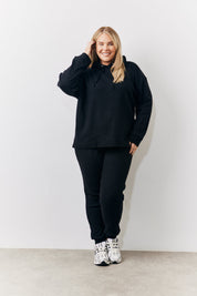 Brushed Rib Co Ord Hoodie