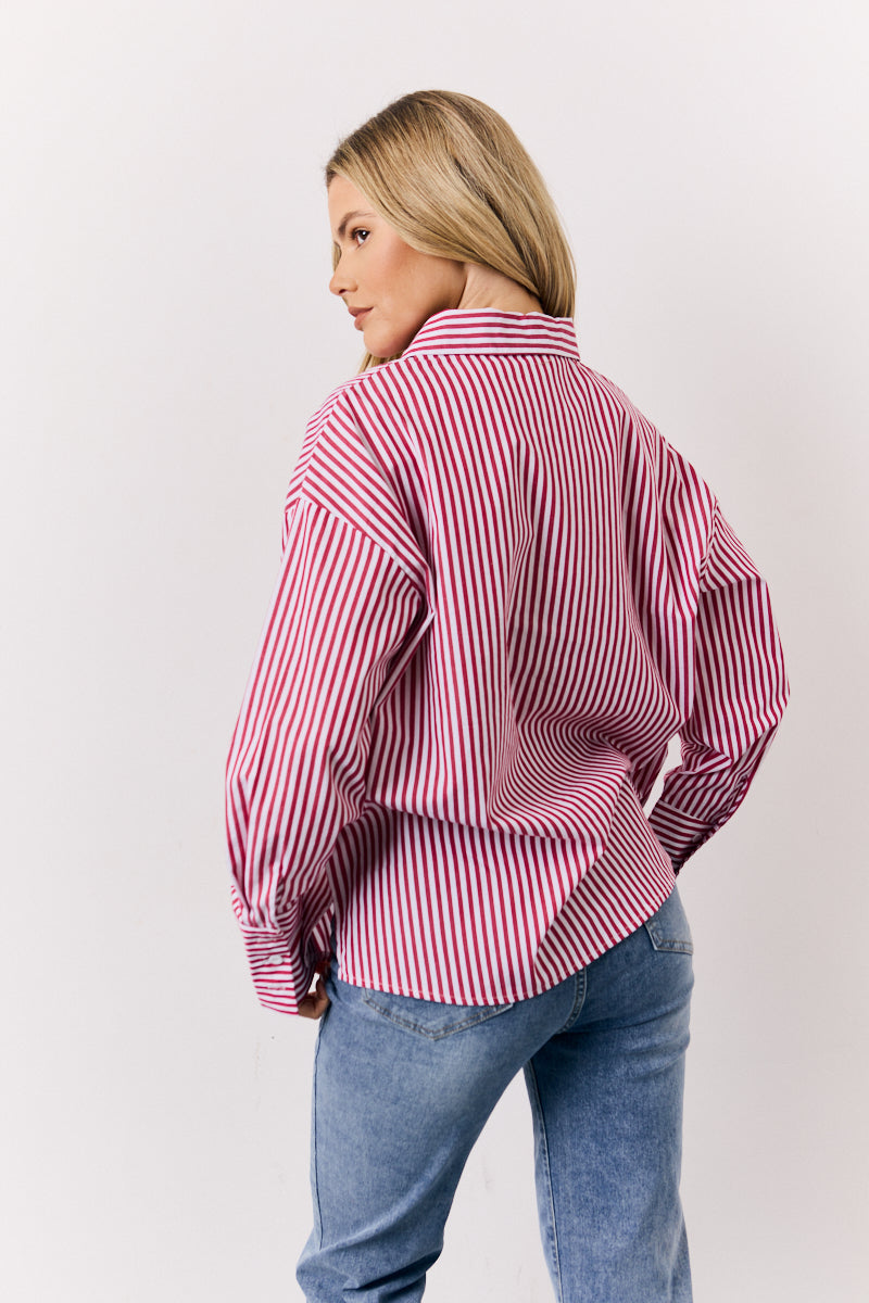Red Stripe Shirt