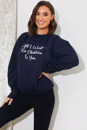 'All I Want For Christmas Is You' Charity Christmas Sweater