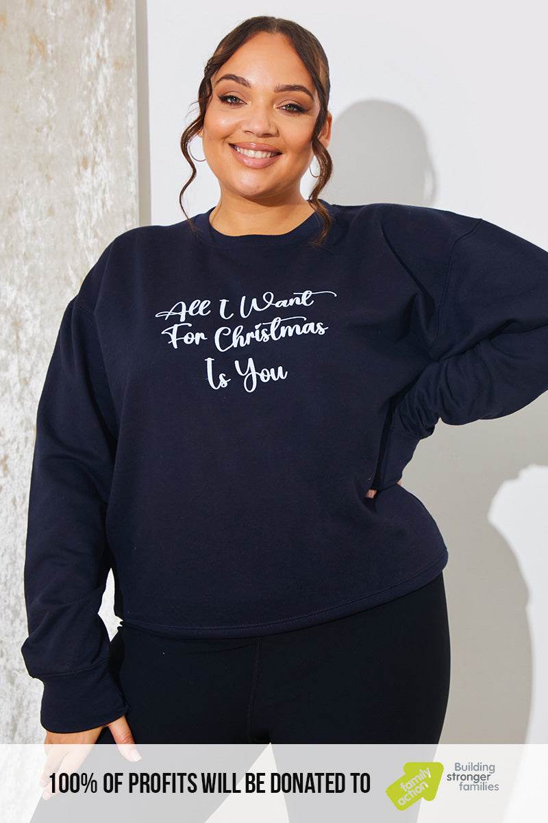 'All I Want For Christmas Is You' Charity Christmas Sweater