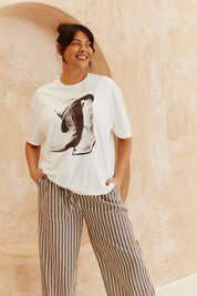 Cowboy Hat And Boots Graphic T-Shirt