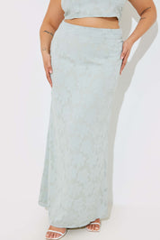 Jacquard Co-Ord Maxi Skirt
