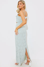 Jacquard Co-Ord Maxi Skirt