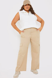 Cargo Trousers With Pocket Details