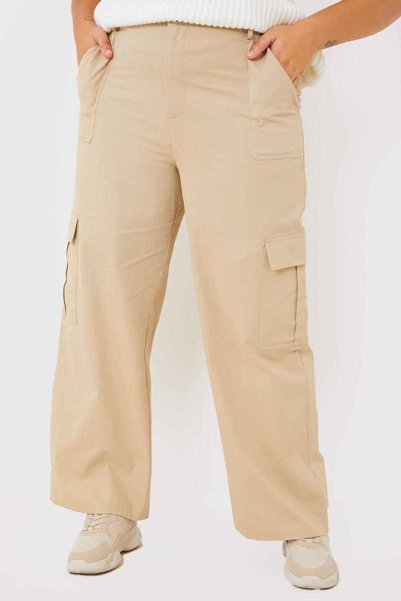 Cargo Trousers With Pocket Details